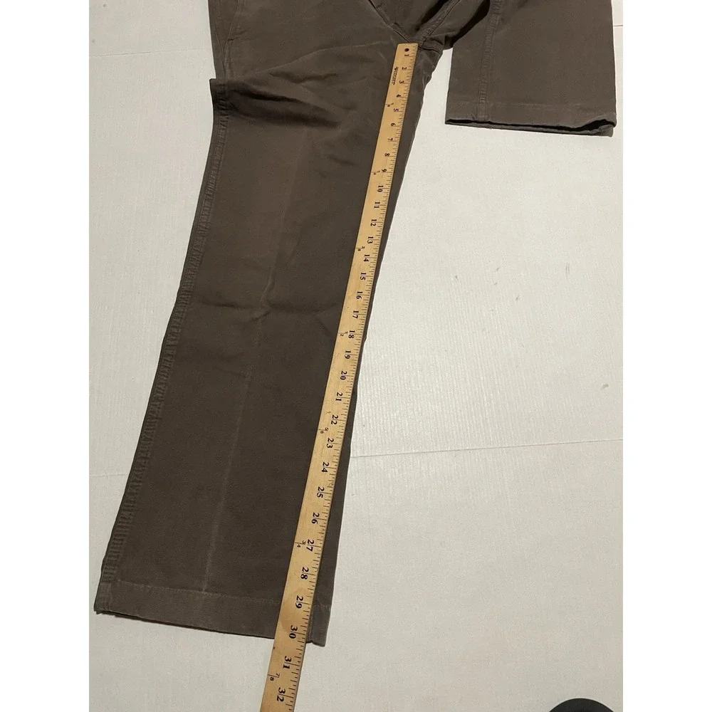 Rodd & Gunn Original Fit Brown Cotton Chino Pants Men's 80R Made in Italy Twill